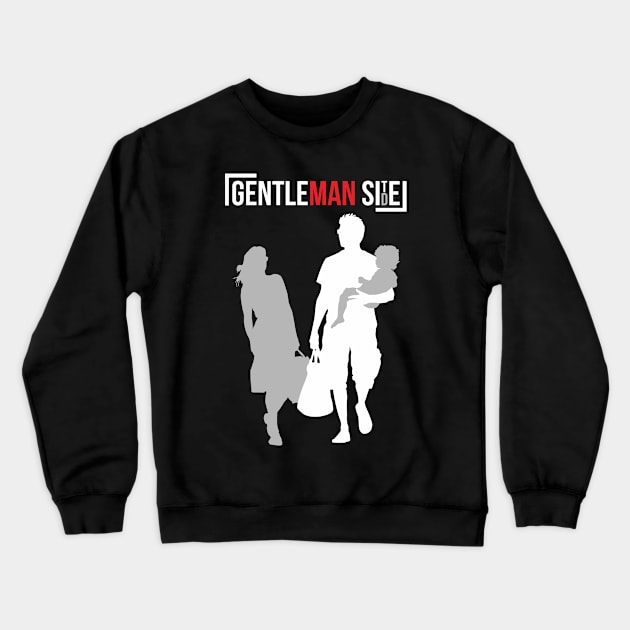 Gentleman Side Crewneck Sweatshirt by stekul